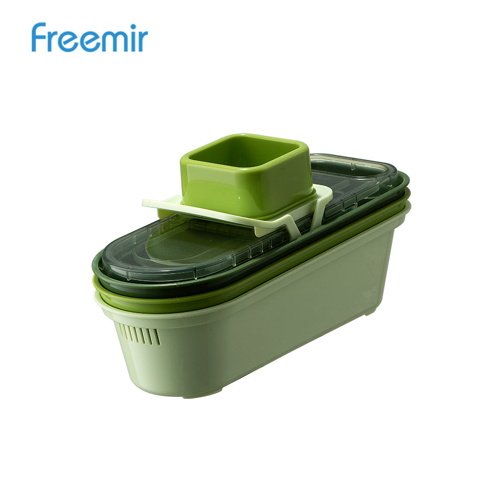 Freemir Vegetable Cutter – 6 Blades &amp; 3 Baskets