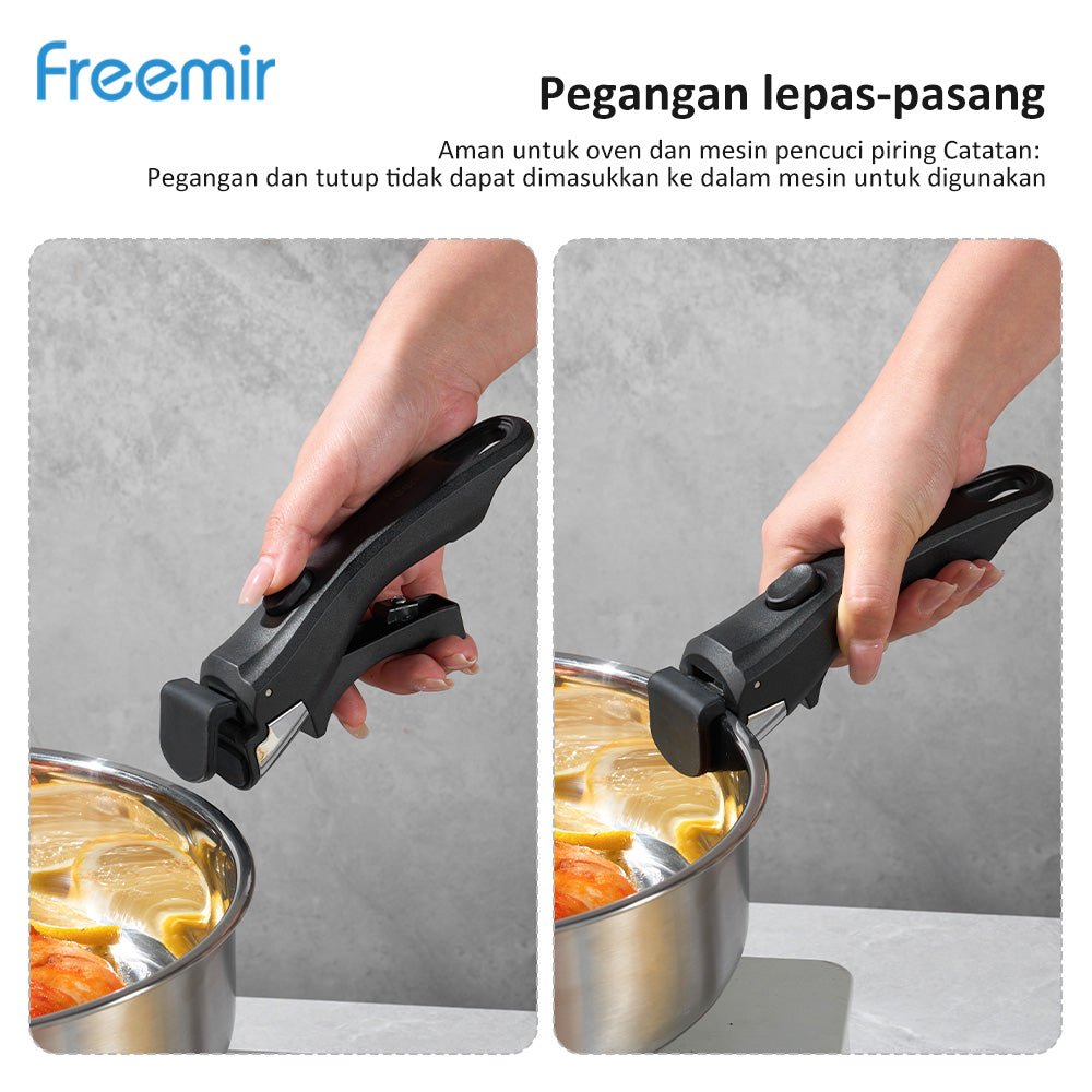 freemir Set Stainless Steel 7 Pcs