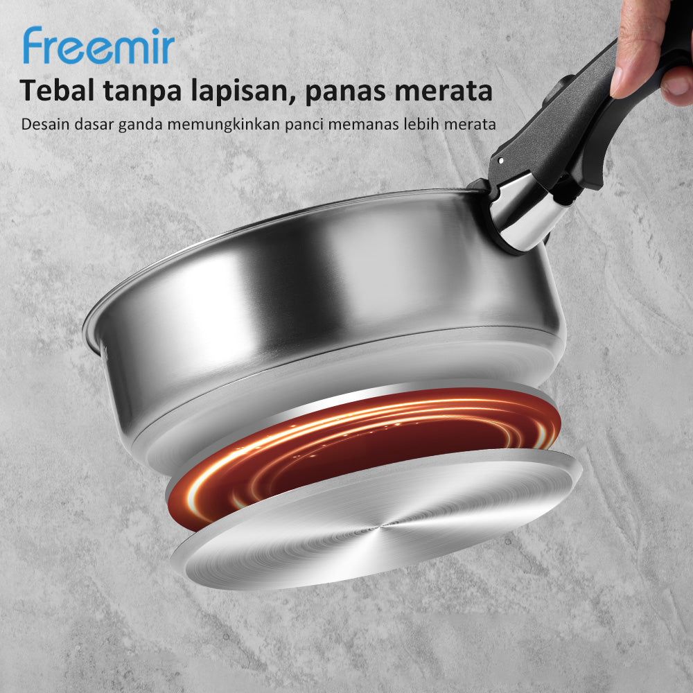 freemir Set Stainless Steel 7 Pcs