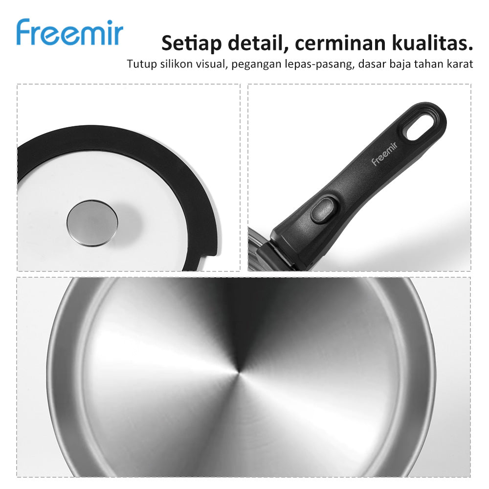 freemir Set Stainless Steel 7 Pcs
