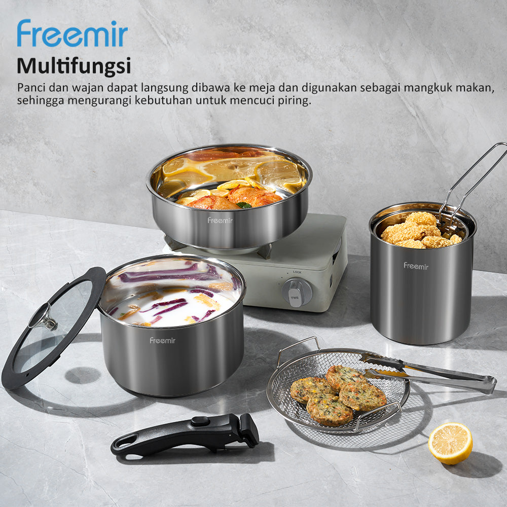 freemir Set Stainless Steel 7 Pcs