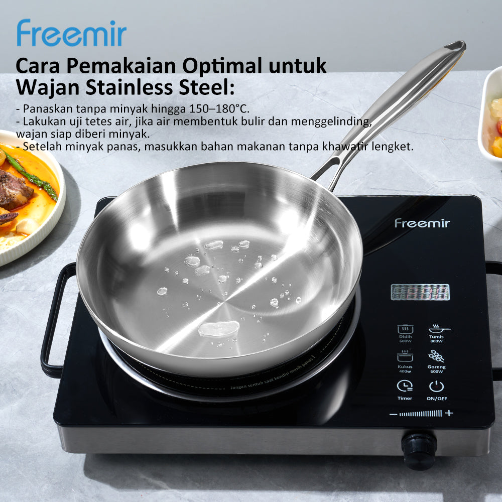 freemir Wajan Penggorengan 24 CM Double Bottom