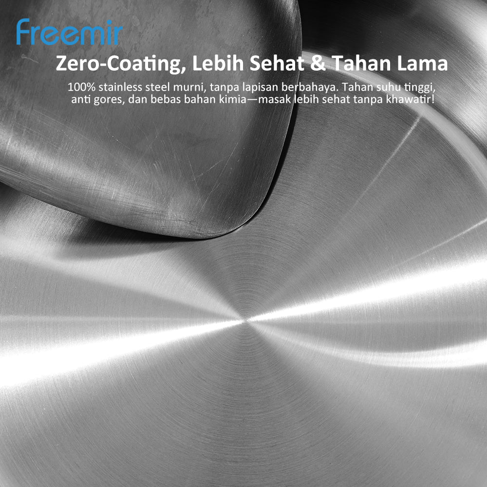 freemir Wajan Penggorengan 28 CM Double Bottom