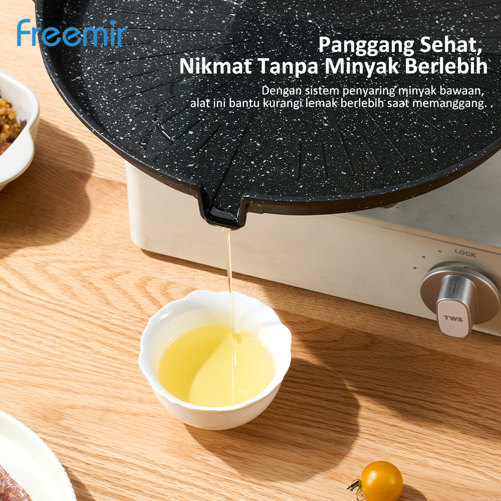 freemir Loyang Panggang Anti Lengket 32 CM Single Bottom
