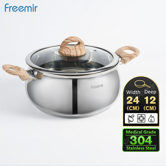 freemir Gemoy Pan 24 CM Stainless Steel