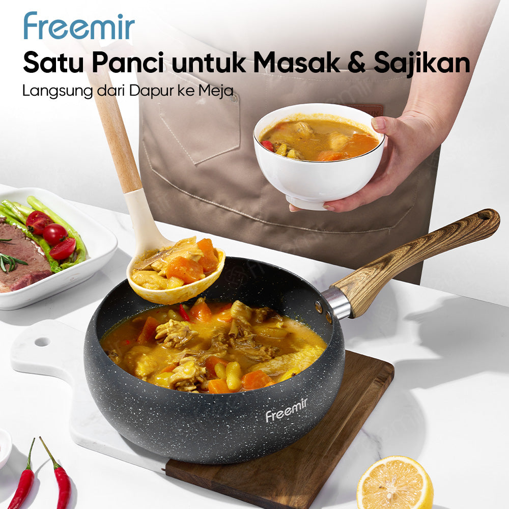 freemir Wok Pan 20 CM Anti Lengket