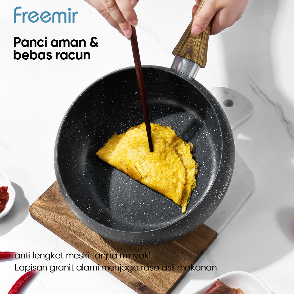 freemir Wok Pan 20 CM Anti Lengket