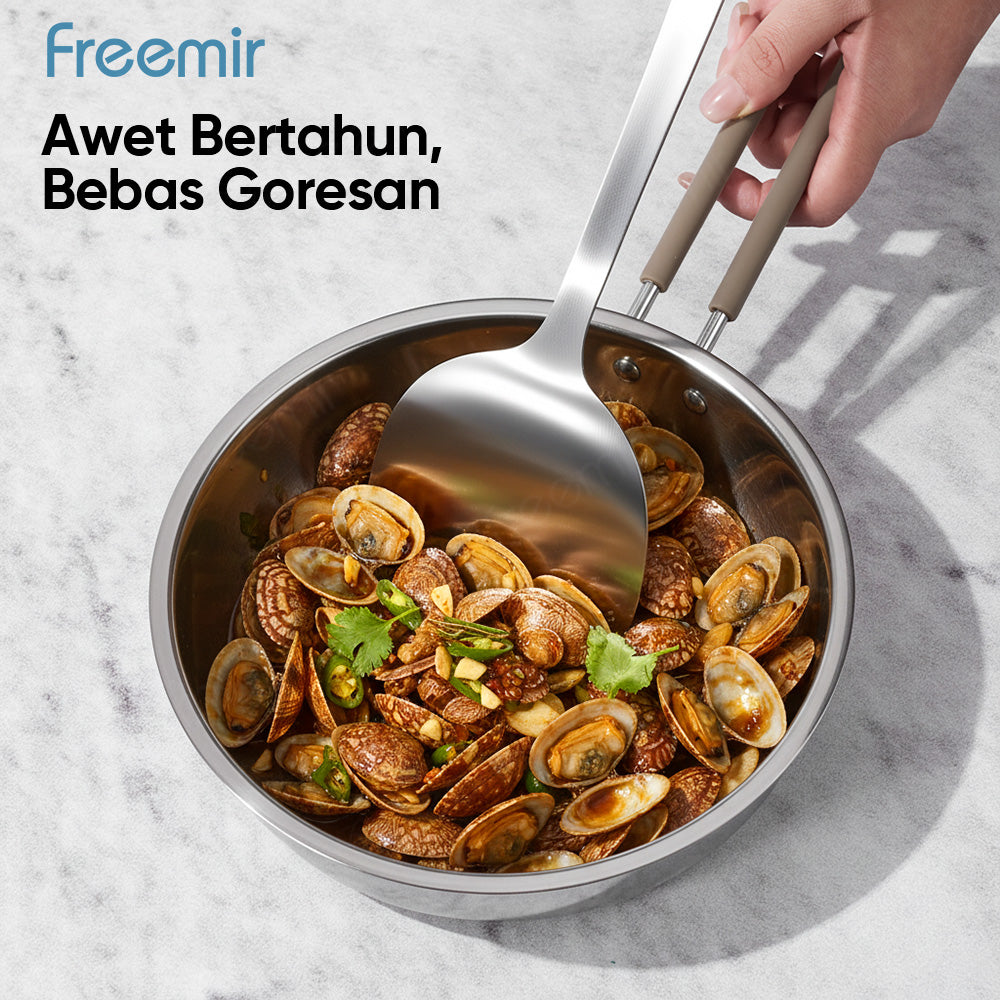 freemir Wajan Penggorengan 20 CM Stainless Steel