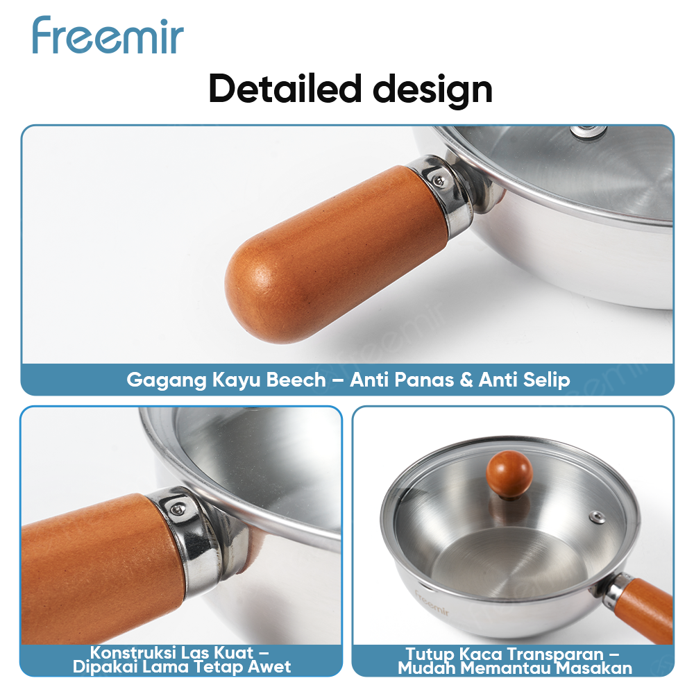 freemir 11 CM Mini Pan with Lid