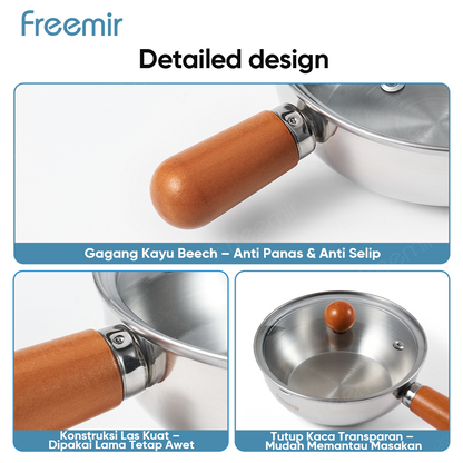 freemir 11 CM Mini Pan with Lid
