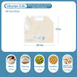 freemir Kantong Penyimpanan Multifungsi 2.5L Anti Bocor Untuk Air & Makanan Food Grade Beige
