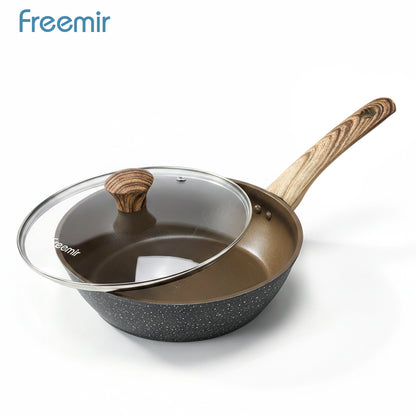freemir Wajan Anti Lengket 24cm Titanium Blue Diamond - Hitam