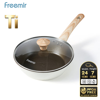 freemir Wajan Anti Lengket 24cm Titanium Blue Diamond - Putih
