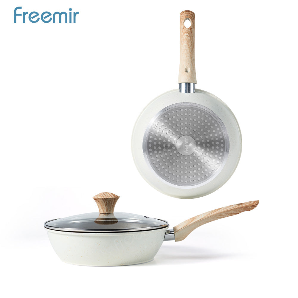freemir Wajan Anti Lengket 24cm Titanium Blue Diamond - Putih