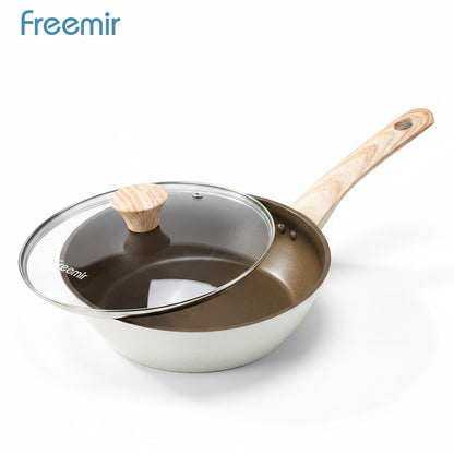 freemir Wajan Anti Lengket 24cm Titanium Blue Diamond - Putih
