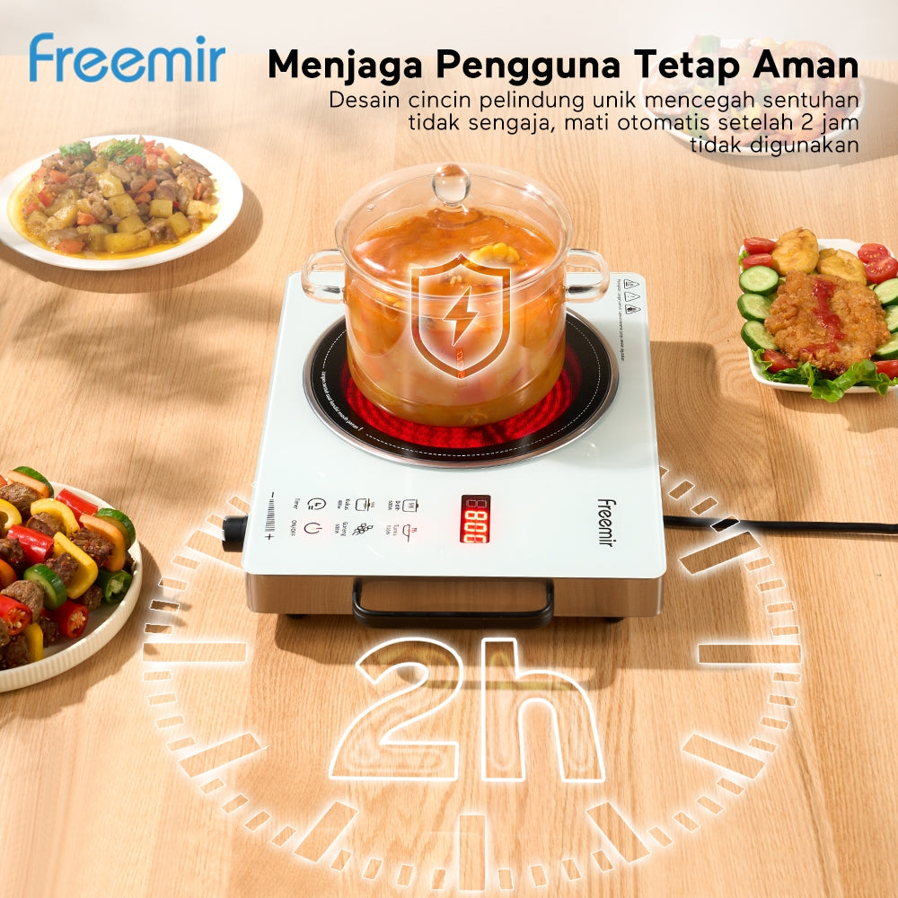 freemir Infrared Electric Cooker Cocok Semua Jenis Wajan Panci - Garansi 1 Tahun